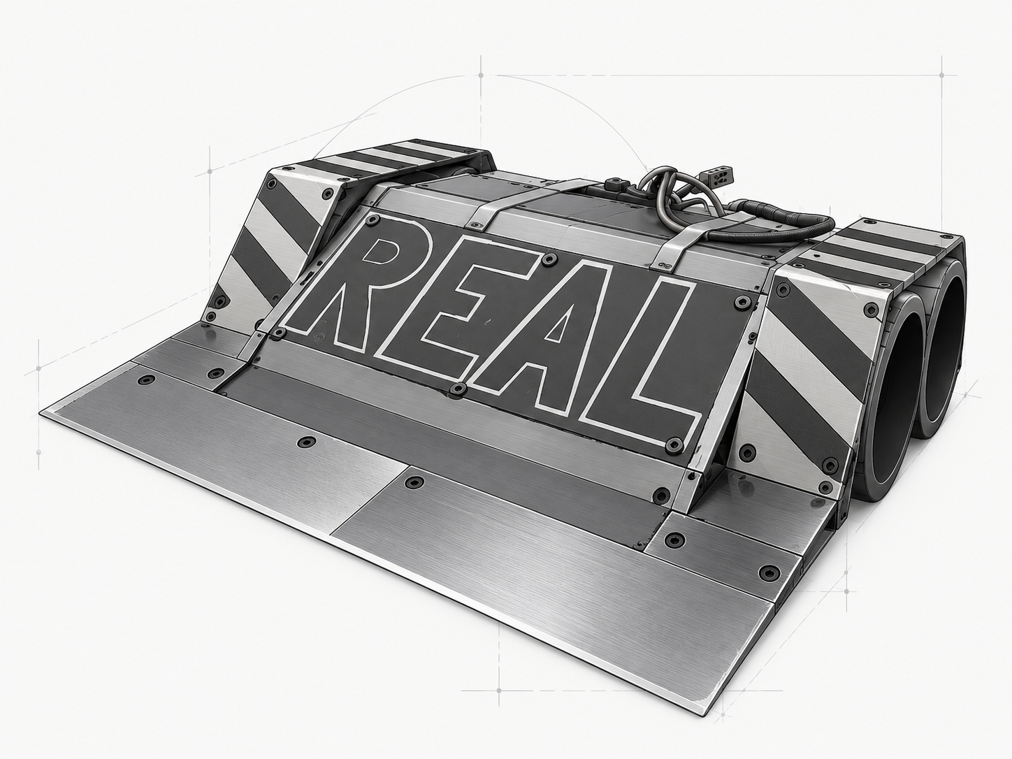 Shildear ROBIX competition robot — CAD view